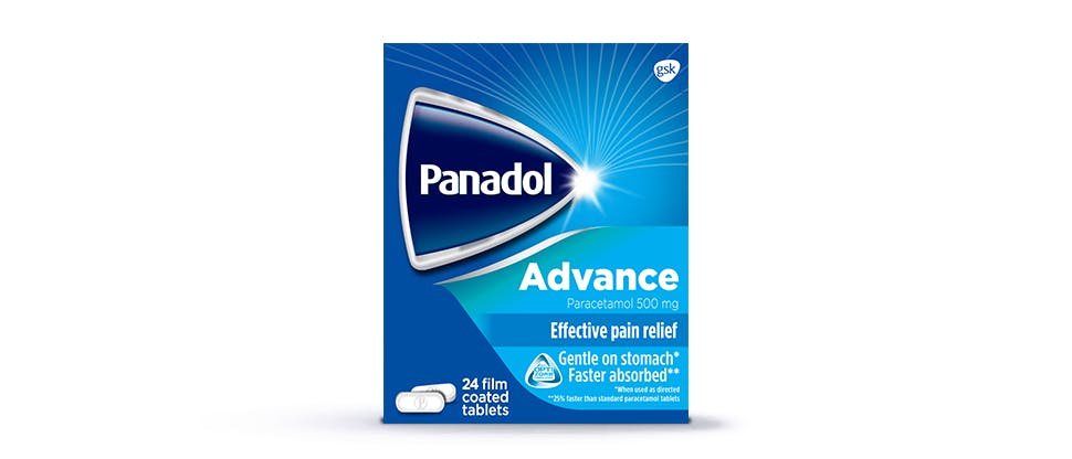 Panadol Advance pack shot