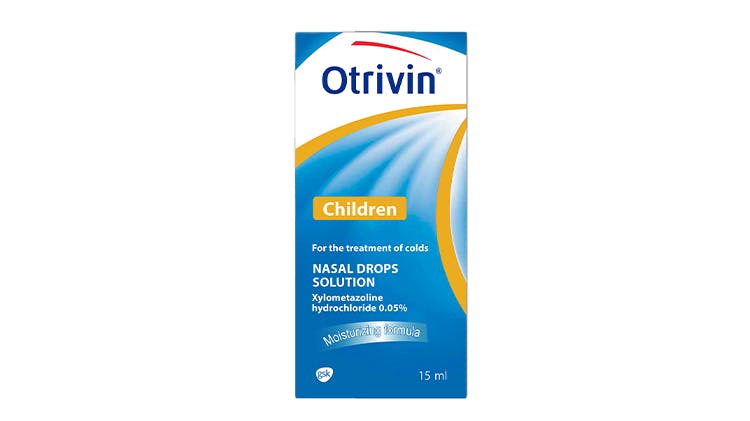 Otrivin Children Nasal Drops packshot