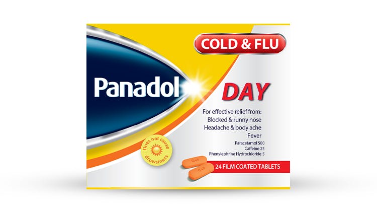 Panadol C&F Day packshot