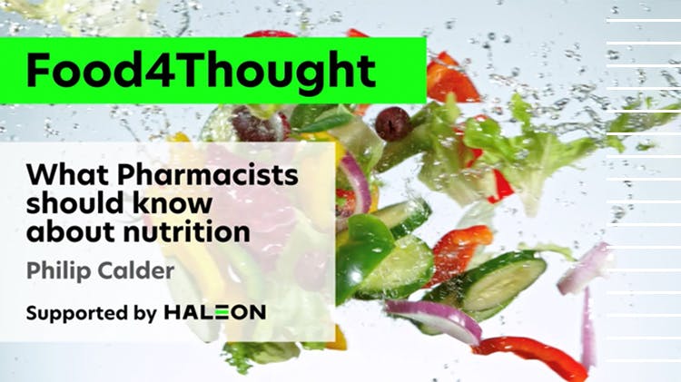 Nutrition education webinar for pharmacists