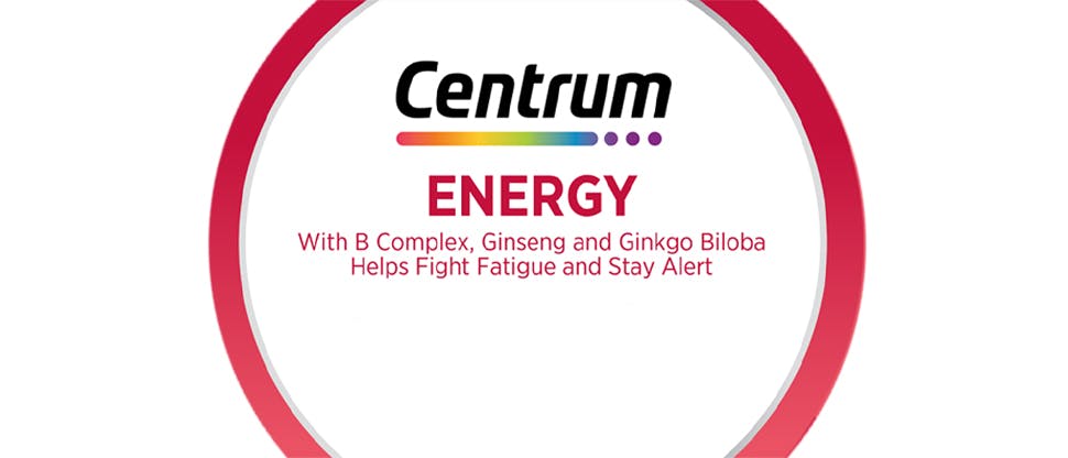 Centrum Energy: supports mental and physical energy needs