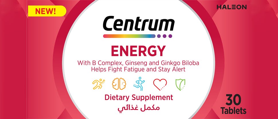 Centrum Energy: supports mental and physical energy needs