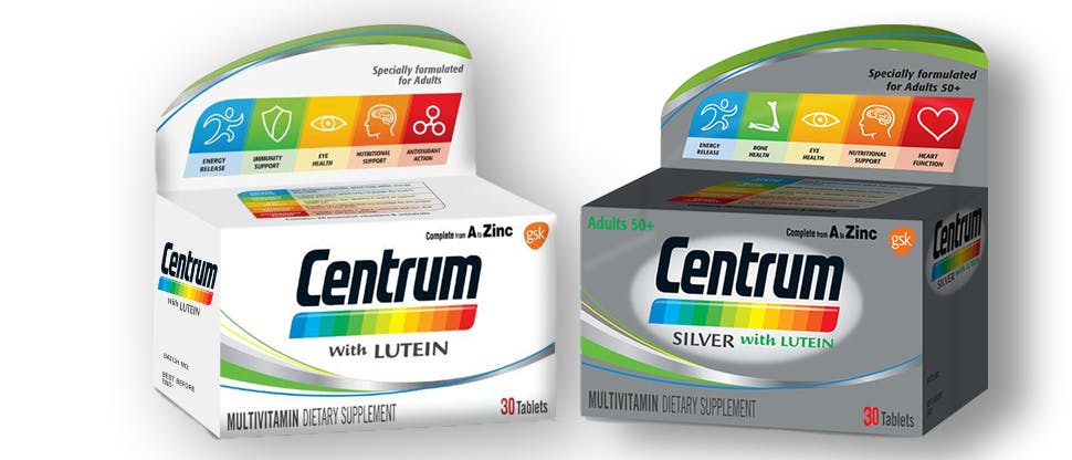 Centrum with Lutein and Silver 50+