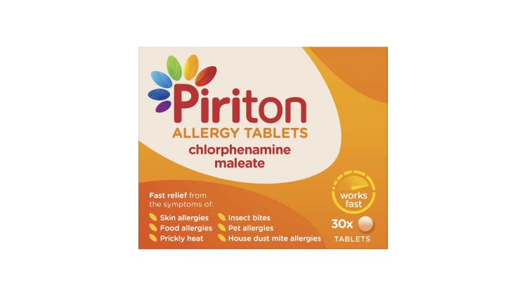 Image of Piriton Allergy Tablet pack