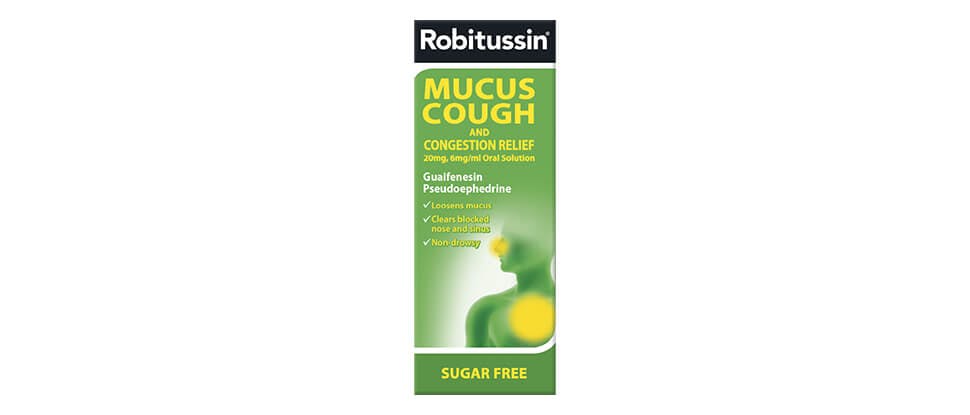 Robitussin mucus cough