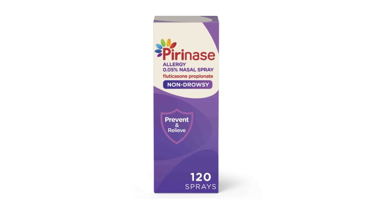 Pirinase allergy spray pack