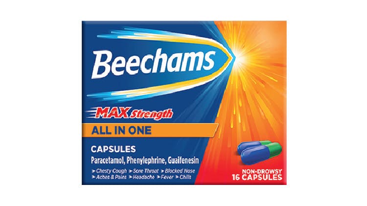 Beechams Max Strength All in One capsules