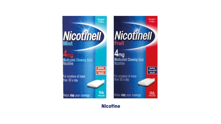 Nicotinell Gum pack-shot