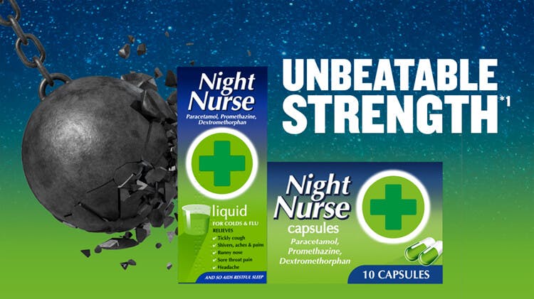 Night Nurse Capsules & Liquid pack