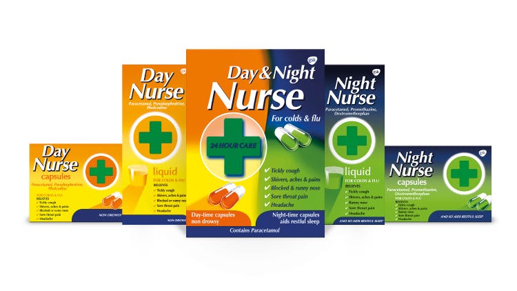 Day & Night Nurse range packshot