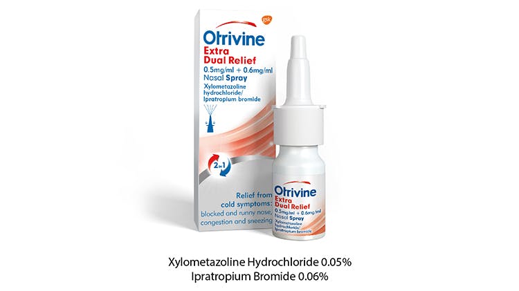 Otrivine Extra Dual Relief product