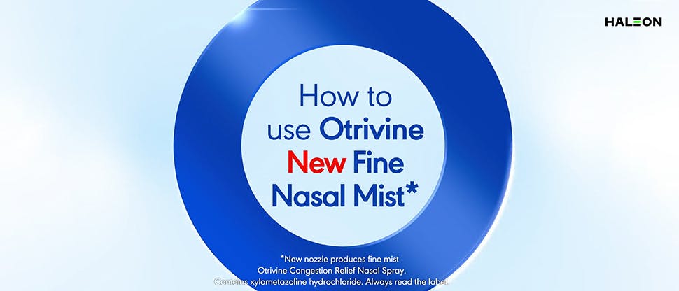 How to use Otrivine Fine Nasal Mist