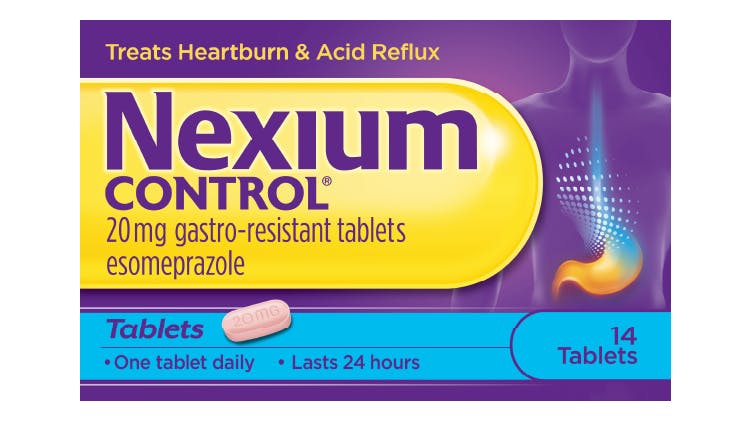 Pack of Nexium Control tablets