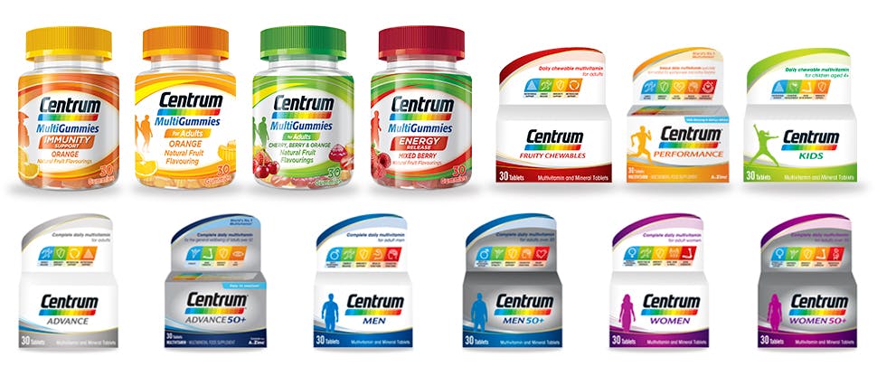 Centrum range