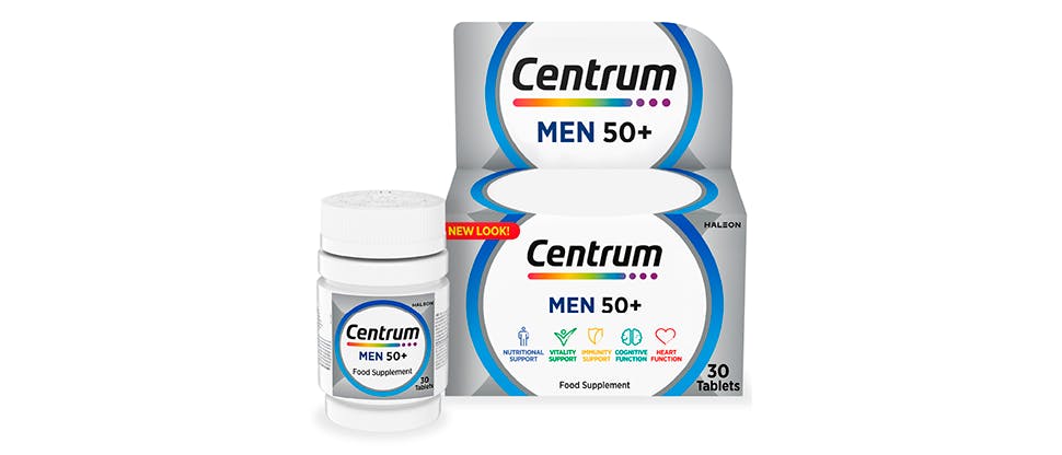 Image of Centrum men 50+ multivitamin pack