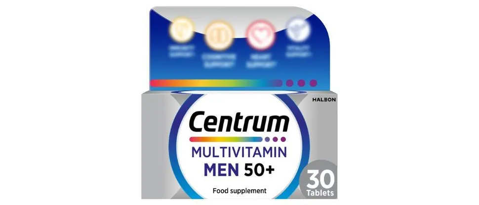 Image of Centrum men 50+ multivitamin pack