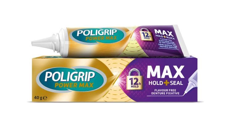 Poligrip Max Hold + Seal fixative pack 