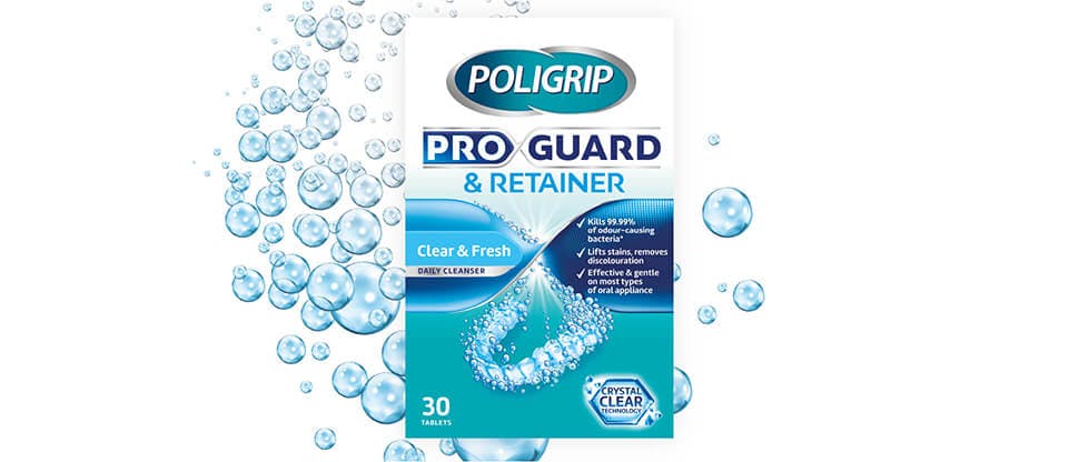 Poligrip Pro Guard & Retainer pack shot