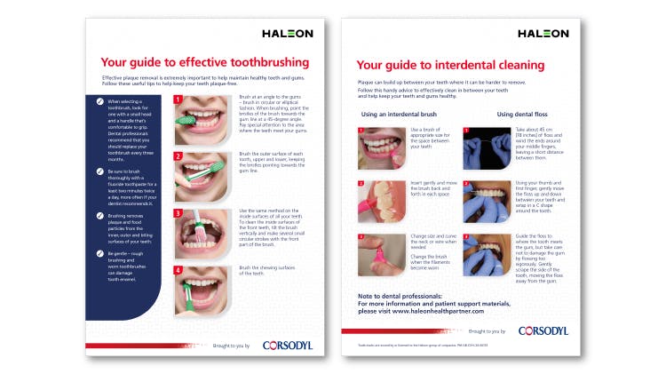 Thumbnail of the Effective toothbrushing and interdental cleaning guide