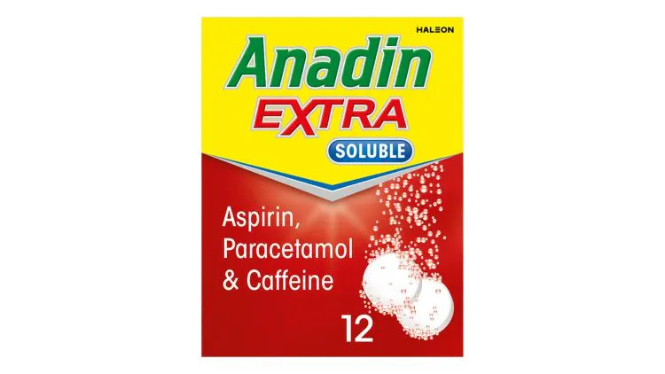 Anadin Extra Soluble Tablets (Aspirin, Paracetamol & Caffeine) 16 pack