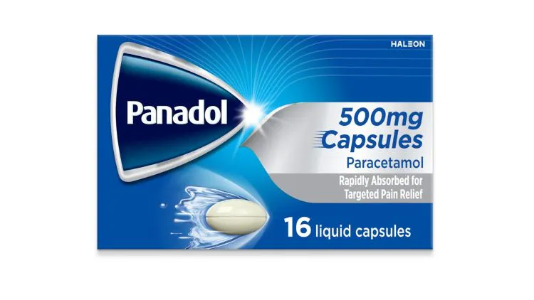 Panadol 500mg Capsules, soft (Paracetamol) 16 pack