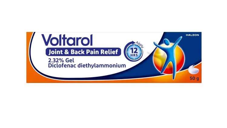 Voltarol Joint & Back Pain Relief 2.32% Gel (diclofenac diethylammonium) 50g