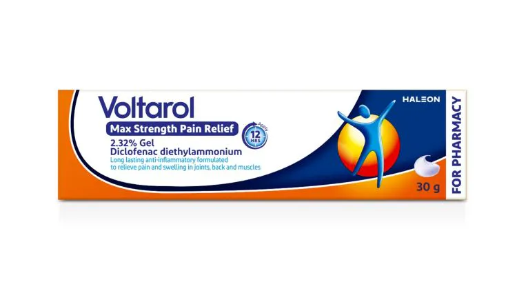 Voltarol Max Strength Pain Relief 2.32% Gel (diclofenac diethylammonium) 30g