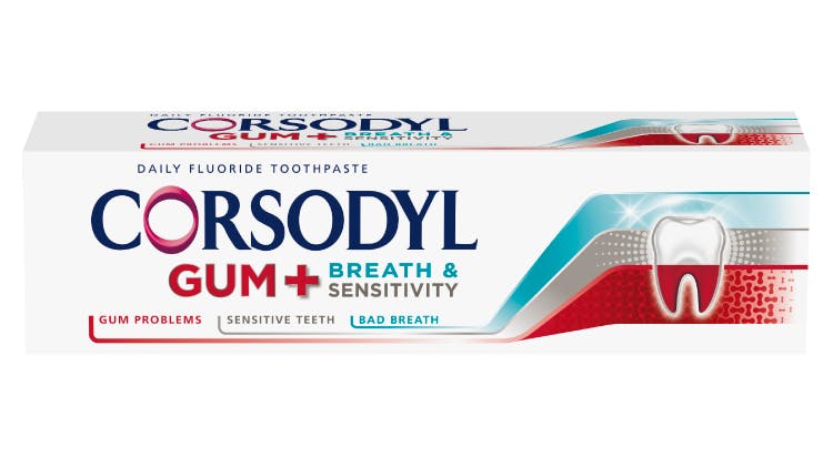 Corsodyl Gum+ Breath & Sensitivity