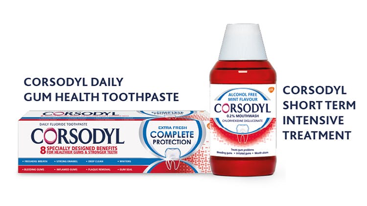 The Corsodyl range