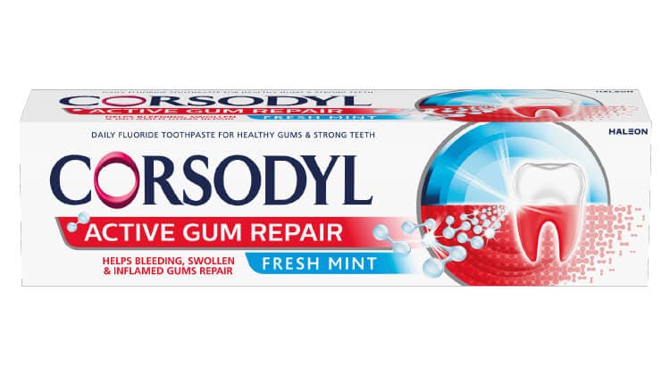 Corsodyl Active Gum Repair toothpaste