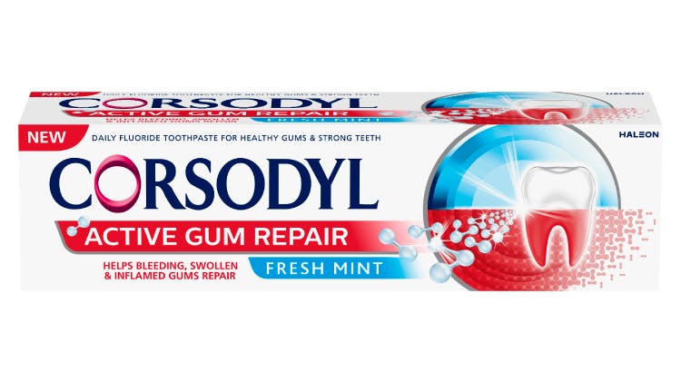 Corsodyl Active Gum Repair toothpaste