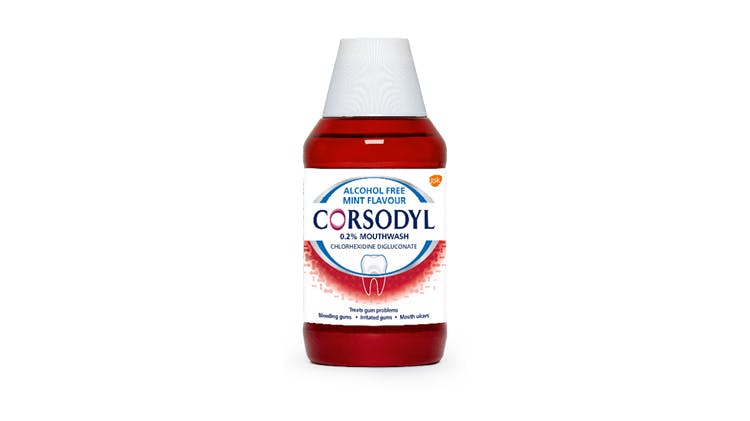 Corsodyl mouthwash pack