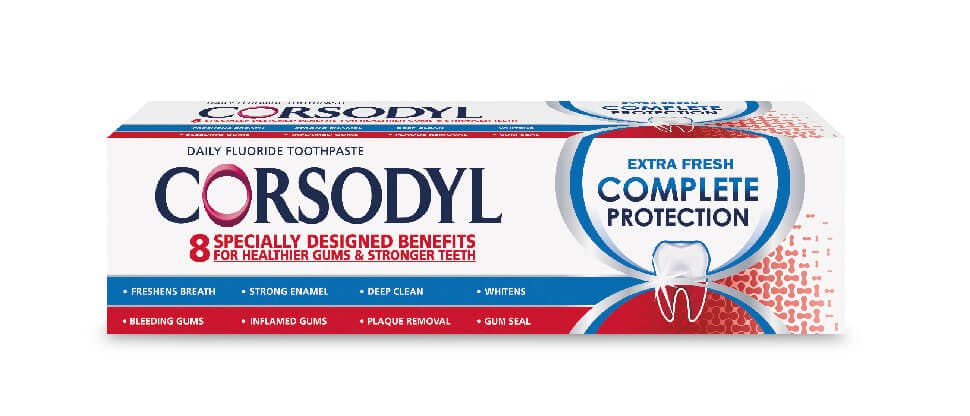 Corsodyl Complete Protection Extra Fresh Toothpaste