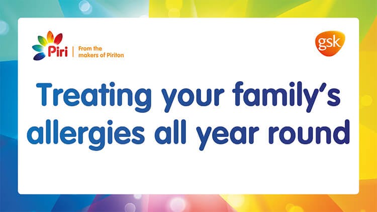 Image from a webinar for treating family allergies
