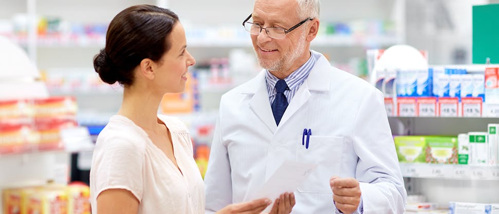 Standing with pharmacists slide