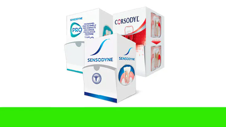 Toothpaste samples