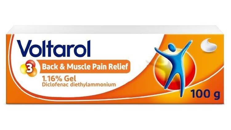 Voltarol Back & Muscle Pain Relief 1.16% Gel Diclofenac Diethylammonium