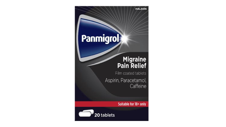 Panmigrol Tablets pack shot