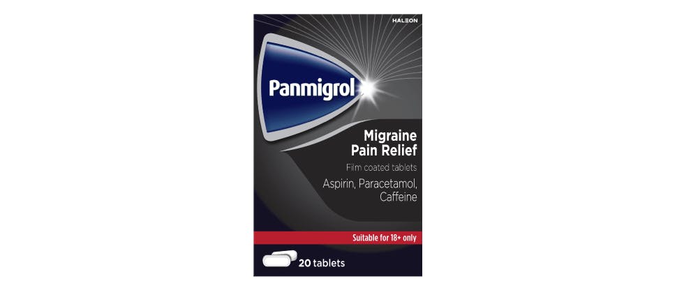 Panmigrol Tablets pack shot
