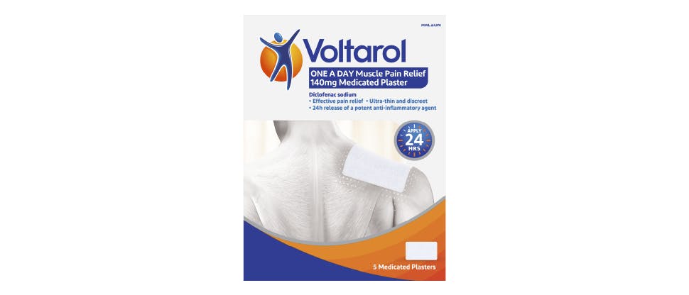 Voltarol One a Day Medicated Plaster packshot