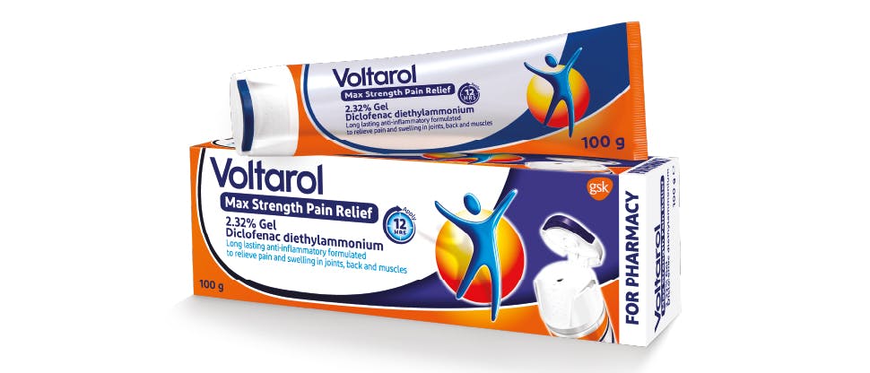 Voltarol Max Strength Pain Relief 2.32% Gel