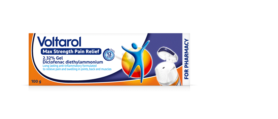 Diagram showing the concentrations of diclofenac reaching the various tissues beneath the skin of the knee following topical application