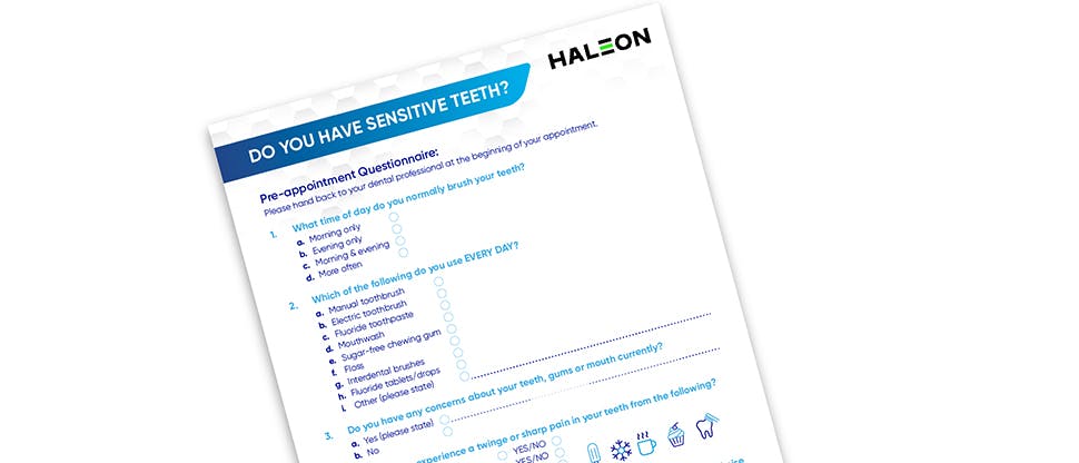 Sensitivity Questionnaire
