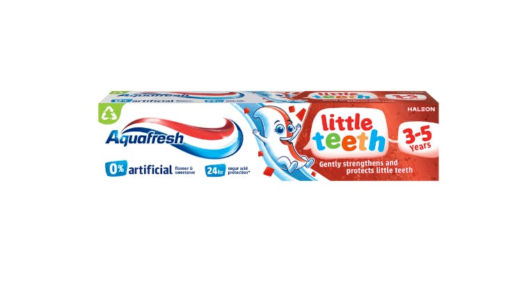 Aquafresh Little Teeth pack shot