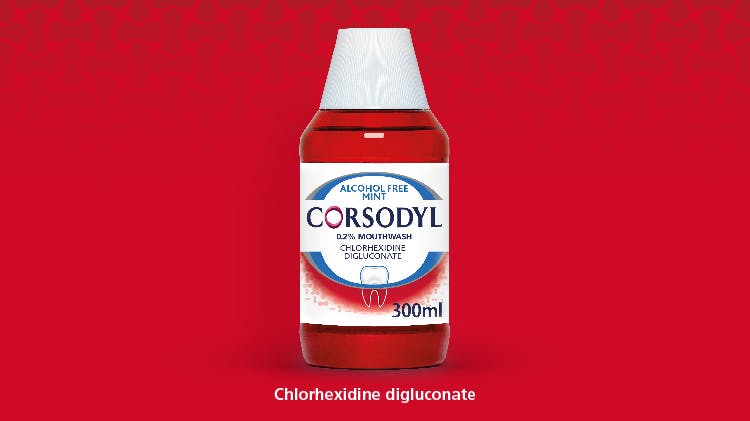 Corsodyl mouthwash