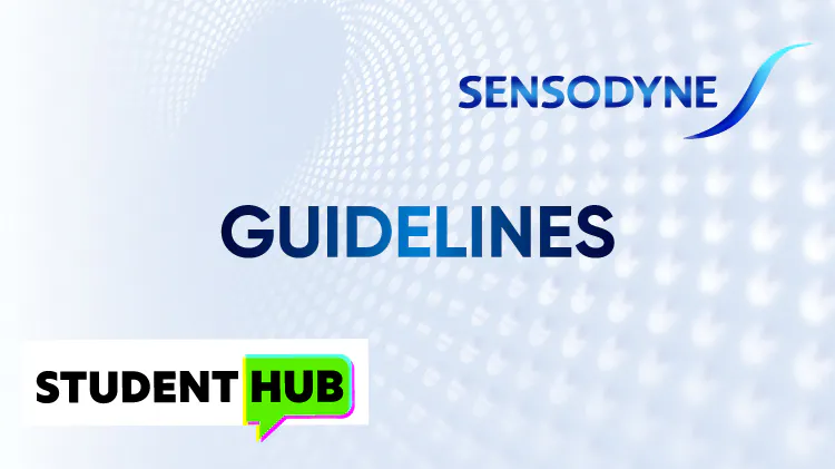 Student Hub, Sensodyne, S3-level clinical guidelines
