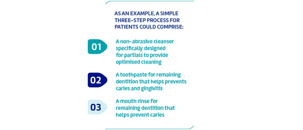 polident denture cleaning steps