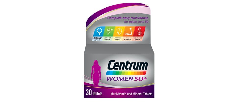 Image of Centrum women 50+ multivitamin pack