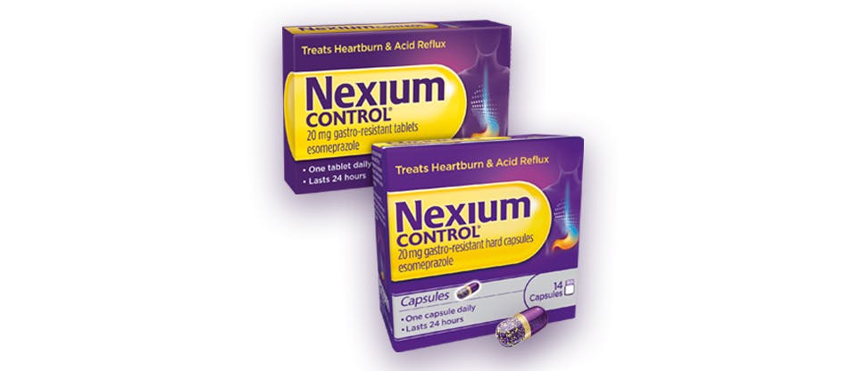 Nexium Control product range
