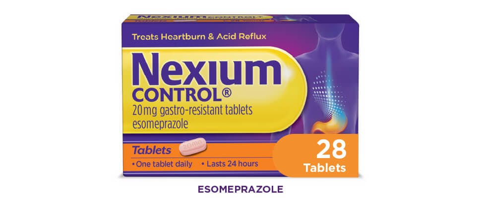 Nexium Control 28 Tablet Pack shot